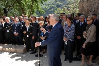 Intervento del Presidente della Repubblica alla cerimonia inaugurale della restaurata Villa Gregoriana, Tivoli
