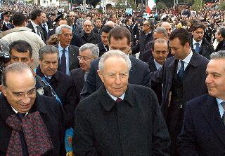 Visita del Presidente Ciampi alle città di Vibo Valentia e Crotone