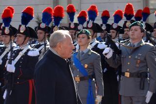 Vista del Presidente della Repubblica Carlo Azeglio Ciampi alla città di Ragusa