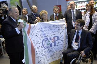 Intervento del Presidente della Repubblica alla cerimonia di apertura dei Giochi Paralimpici Invernali Torino 2006