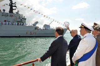 Il Presidente Giorgio Napolitano alla celebrazione del 93° anniversario della Festa della Marina
