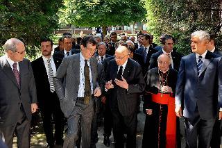 Il Presidente Giorgio Napolitano all'Università Cattolica del Sacro Cuore