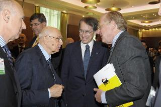 Il Presidente Giorgio Napolitano al Forum economico di imprenditori italiani e polacchi