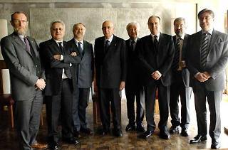 Il Presidente Giorgio Napolitano con i Rettori delle Università del Triveneto