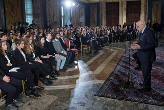 Il Presidente Giorgio Napolitano nel corso della conferenza &quot;L'Europa della Cultura&quot;