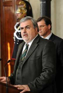 Il Sen. Mauro Cutrufo, pe la Rappresentanza parlamentare Popolari-Udeur (Gruppo alla Camera)