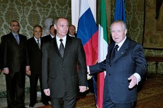 Visita di Stato del Presidente della Federazione Russa, Vladimir Putin e signora, 5-6 novembre 2003.
