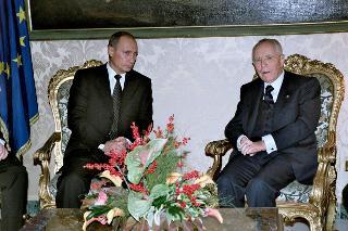 Visita di Stato del Presidente della Federazione Russa, Vladimir Putin e signora, 5-6 novembre 2003.