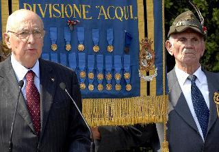 Il Presidente Giorgio Napolitano rende onore a Cefalonia alla Divisione Acqui