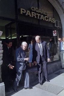 Visita del Presidente della Repubblica Sandro Pertini alla città di Losanna, per il conferimento del &quot;Premio Europeo 1984&quot; della Fondazione &quot;Coudenhove Kalergi&quot; (6-7 luglio 1984)