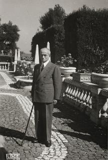 Il Presidente della Repubblica Luigi Einaudi al Quirinale