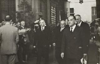 Visita del Presidente della Repubblica Luigi Einaudi a Cuneo