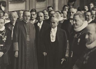 Visita del Presidente della Repubblica Luigi Einaudi al Papa Pio XII (Città del Vaticano)