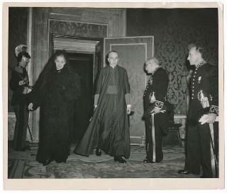 Visita ufficiale del Presidente della Repubblica Luigi Einaudi a Sua Santità Papa Pio XII