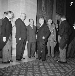 Auguri del personale del Segretariato Generale della Presidenza della Repubblica per l'onomastico del Presidente della Repubblica Luigi Einaudi