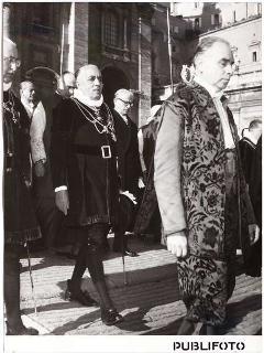 Visita ufficiale del Presidente della Repubblica Giovanni Gronchi a Sua Santità Papa Pio XII