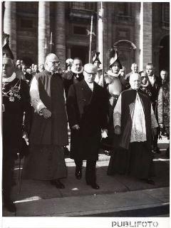 Visita ufficiale del Presidente della Repubblica Giovanni Gronchi a Sua Santità Papa Pio XII
