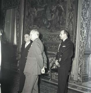 Visita ufficiale al Presidente della Repubblica Giovanni Gronchi del Generale britannico Lord Bernard Law Montgomery