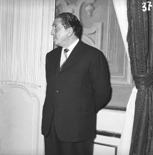Visita di stato del Presidente della Francia René Coty