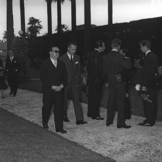 Ricevimento del Corpo diplomatico e rappresentanti stampa estera da parte del Presidente della Repubblica Giovanni Gronchi