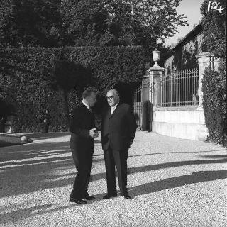 Ricevimento del Corpo diplomatico e rappresentanti stampa estera da parte del Presidente della Repubblica Giovanni Gronchi