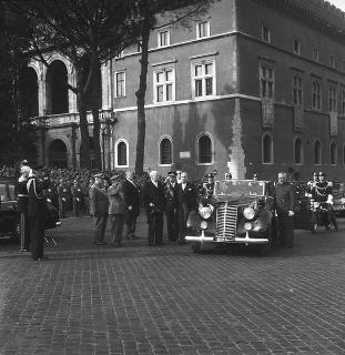 Visita del Presidente della Repubblica Federale Tedesca Theodor Heuss