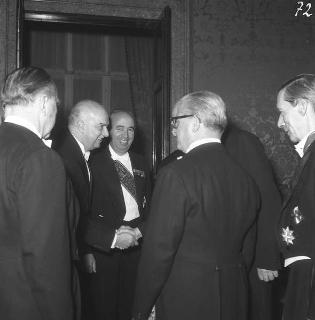 Visita del Presidente della Repubblica Federale Tedesca Theodor Heuss