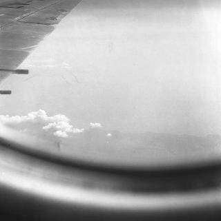 Il Presidente della Repubblica Giovanni Gronchi interviene all'inaugurazione del nuovo aereo "Comet" de Aviland delle Aereolinas Argentina (Roma-Napoli-Roma),  Ciampino
