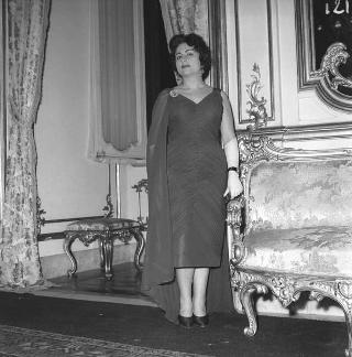 Visita di stato dei reali Paolo I di Grecia con la moglie Federica di Brunswick ricevuti da Presidente della Repubblica Giovanni Gronchi
