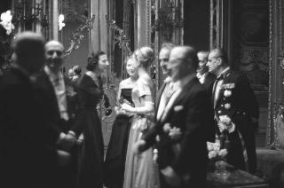 Ricevimento offerto dal Presidente della Repubblica Giovanni Gronchi in occasione della visita di Stato di Sua Altezza Serenissima il Principe di Monaco Ranieri III e della Principessa Grace