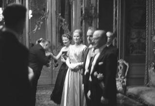 Ricevimento offerto dal Presidente della Repubblica Giovanni Gronchi in occasione della visita di Stato di Sua Altezza Serenissima il Principe di Monaco Ranieri III e della Principessa Grace