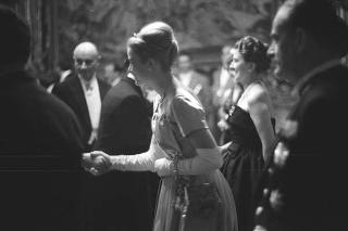 Ricevimento offerto dal Presidente della Repubblica Giovanni Gronchi in occasione della visita di Stato di Sua Altezza Serenissima il Principe di Monaco Ranieri III e della Principessa Grace