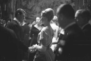 Ricevimento offerto dal Presidente della Repubblica Giovanni Gronchi in occasione della visita di Stato di Sua Altezza Serenissima il Principe di Monaco Ranieri III e della Principessa Grace