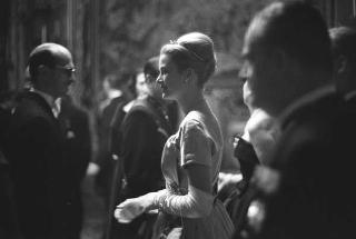 Ricevimento offerto dal Presidente della Repubblica Giovanni Gronchi in occasione della visita di Stato di Sua Altezza Serenissima il Principe di Monaco Ranieri III e della Principessa Grace