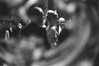 Ricevimento offerto dal Presidente della Repubblica Giovanni Gronchi in occasione della visita di Stato di Sua Altezza Serenissima il Principe di Monaco Ranieri III e della Principessa Grace