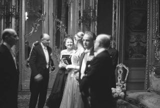 Ricevimento offerto dal Presidente della Repubblica Giovanni Gronchi in occasione della visita di Stato di Sua Altezza Serenissima il Principe di Monaco Ranieri III e della Principessa Grace