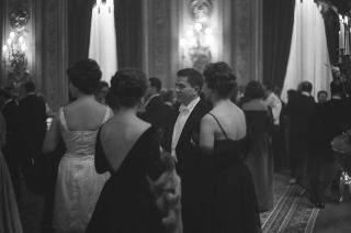 Ricevimento offerto dal Presidente della Repubblica Giovanni Gronchi in occasione della visita di Stato di Sua Altezza Serenissima il Principe di Monaco Ranieri III e della Principessa Grace