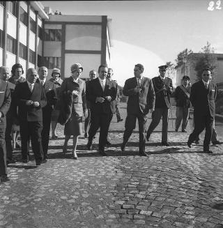 Ricevimento offerto dal Presidente della Repubblica Giovanni Gronchi in occasione della visita di Stato di Sua Altezza Serenissima il Principe di Monaco Ranieri III e della Principessa Grace
