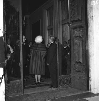 Ricevimento offerto dal Presidente della Repubblica Giovanni Gronchi in occasione della visita di Stato di Sua Altezza Serenissima il Principe di Monaco Ranieri III e della Principessa Grace
