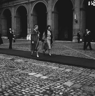 Ricevimento offerto dal Presidente della Repubblica Giovanni Gronchi in occasione della visita di Stato di Sua Altezza Serenissima il Principe di Monaco Ranieri III e della Principessa Grace