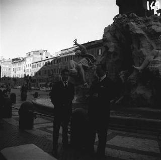 Ricevimento offerto dal Presidente della Repubblica Giovanni Gronchi in occasione della visita di Stato di Sua Altezza Serenissima il Principe di Monaco Ranieri III e della Principessa Grace