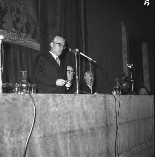 Intervento del Presidente della Repubblica Giovanni Gronchi al CIVIS, Banco Roma