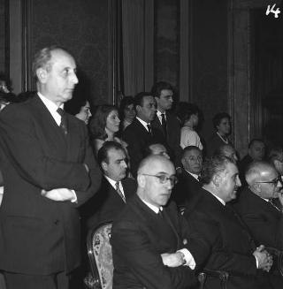 Intervento del Presidente della Repubblica Giovanni Gronchi al CIVIS, Banco Roma