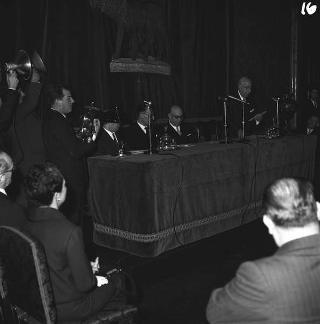 Intervento del Presidente della Repubblica Giovanni Gronchi al CIVIS, Banco Roma