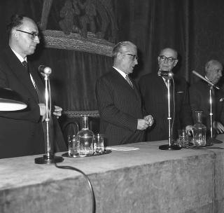 Intervento del Presidente della Repubblica Giovanni Gronchi al CIVIS, Banco Roma