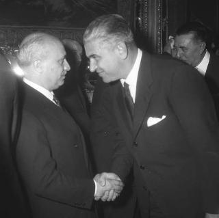 Primo centenario dell'Unità d'Italia con la partecipazione dei sindaci, medaglie d'oro, studenti, professori e giornalisti