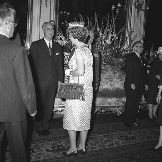 Visita del Re Baldovino e della Regina Fabiola del Belgio e successiva colazione