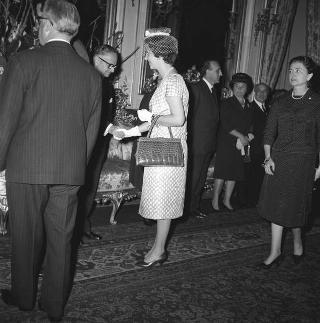 Visita del Re Baldovino e della Regina Fabiola del Belgio e successiva colazione