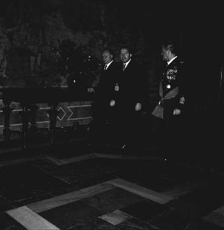 Ricevimento offerto dal Presidente della Repubblica Giovanni Gronchi in onore delle rappresentanze delle Forze Armate e associazioni combattentistiche e d'arma