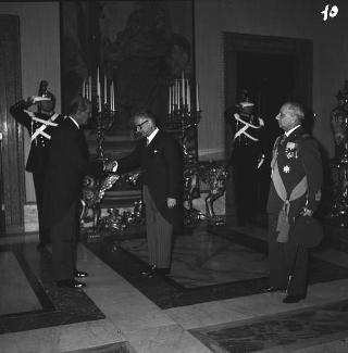 Sua Eccellenza Mario R. Llberes, nuovo ambasciatore della Repubblica Dominicana: presentazione delle lettere credenziali